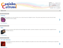 Tablet Screenshot of caminhocultural.com